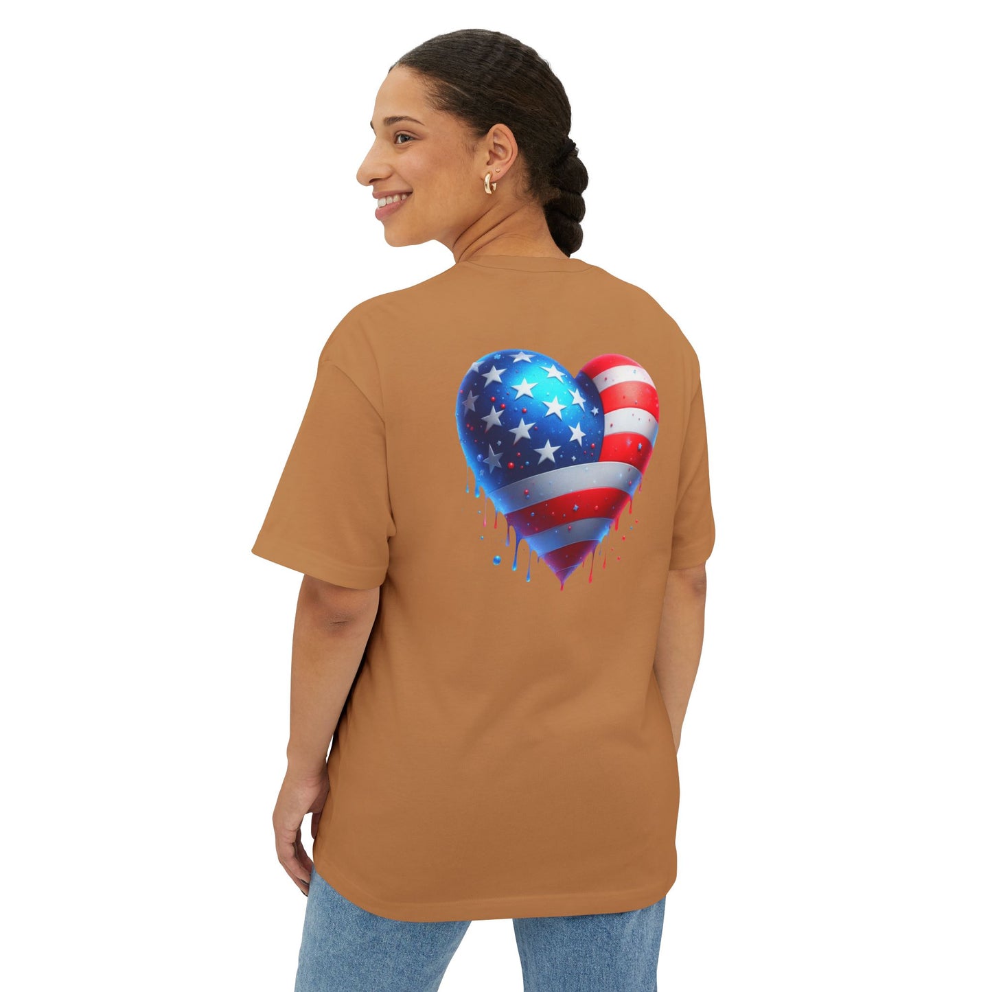 Patriotic Heart Unisex T-Shirt
