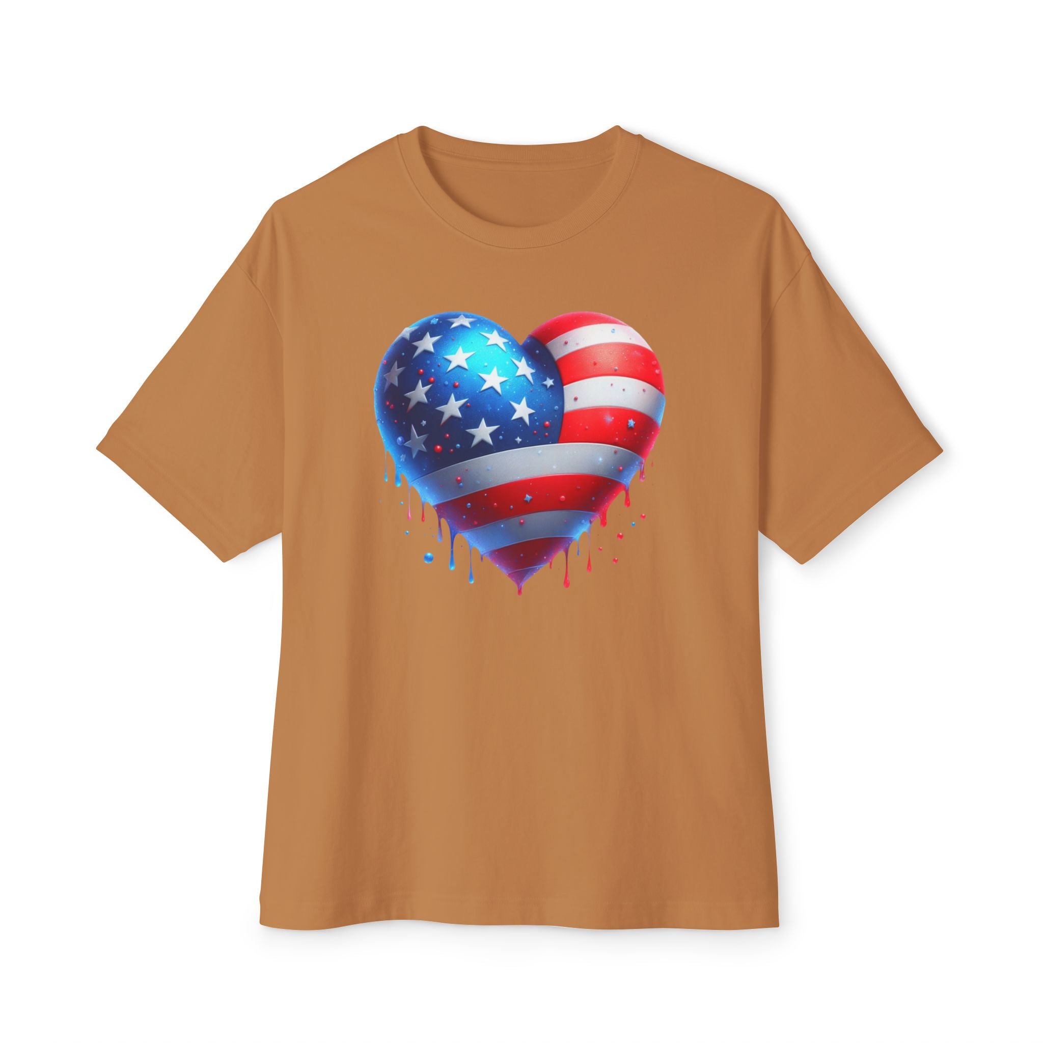 Patriotic Heart  Unisex T-Shirt