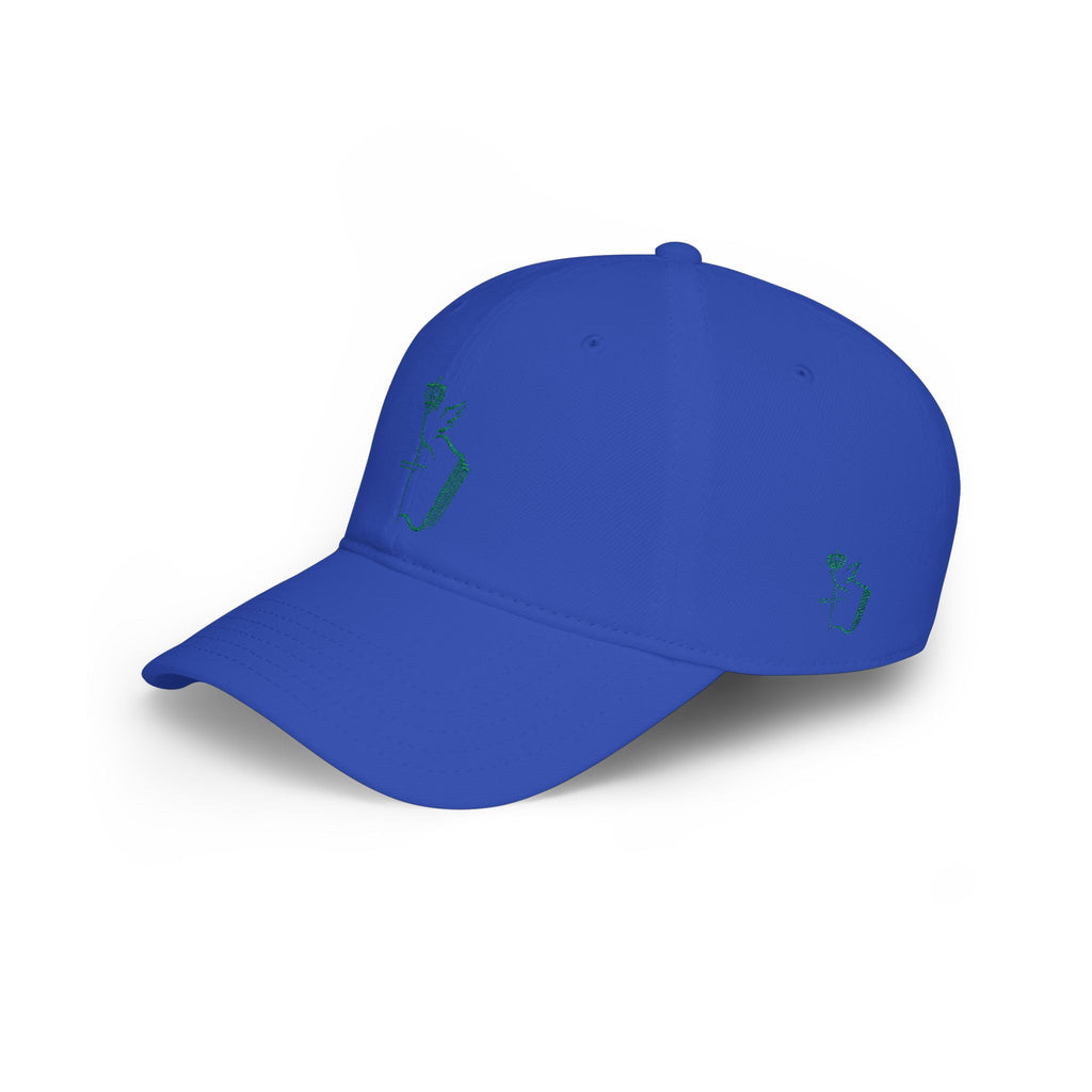 Embroidered Dove & Cross Baseball Cap — Christian Faith Low-Profile Hat