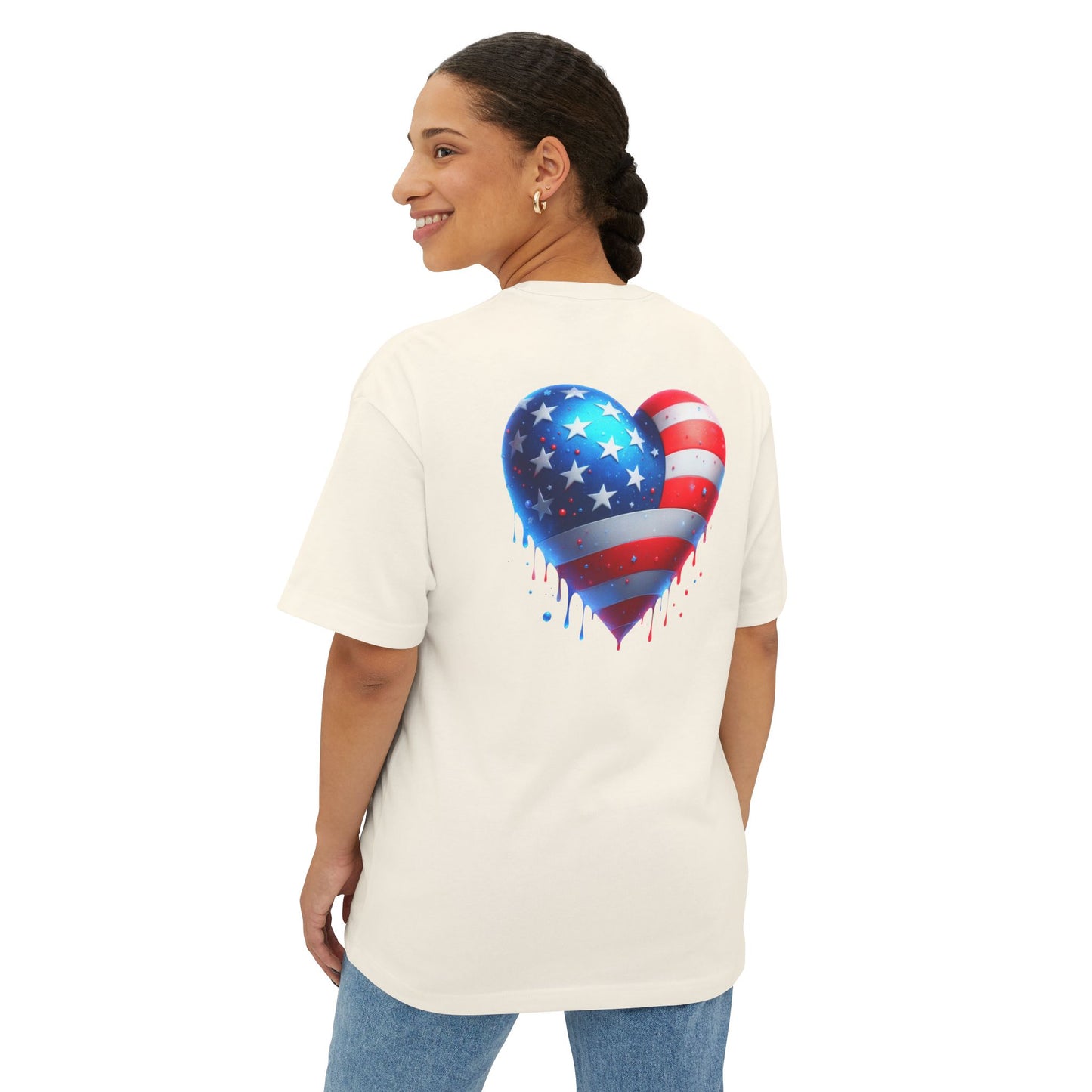 Patriotic Heart  Unisex T-Shirt