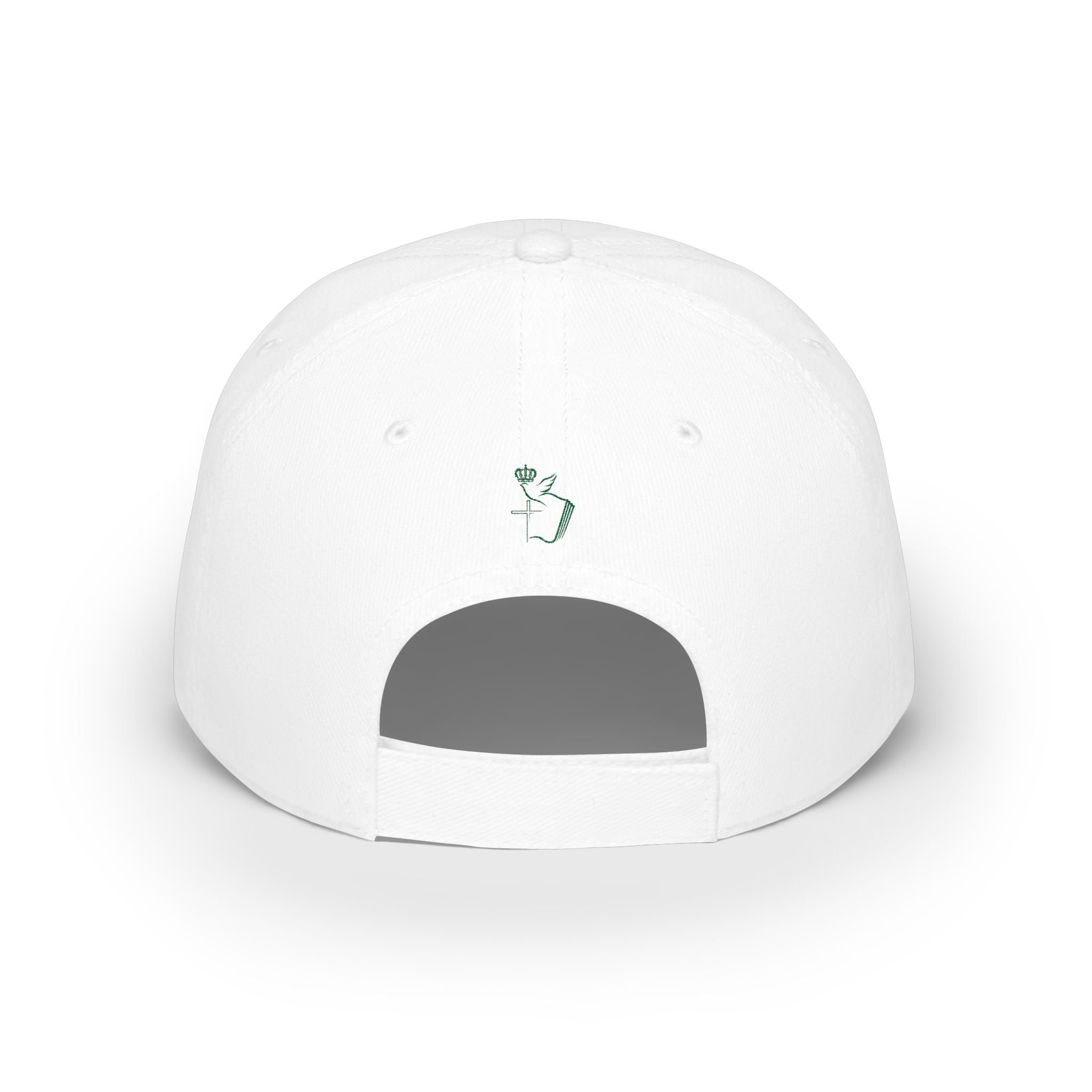 Embroidered Dove & Cross Baseball Cap — Christian Faith Low-Profile Hat