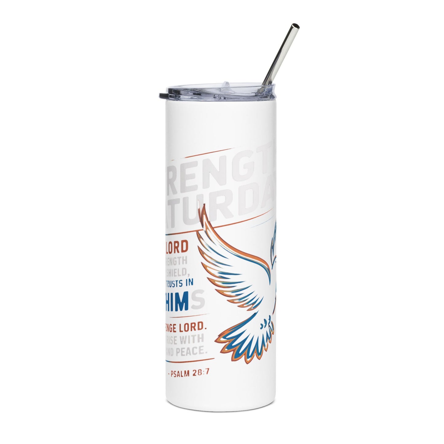 Inspirational Stainless Steel Tumbler
