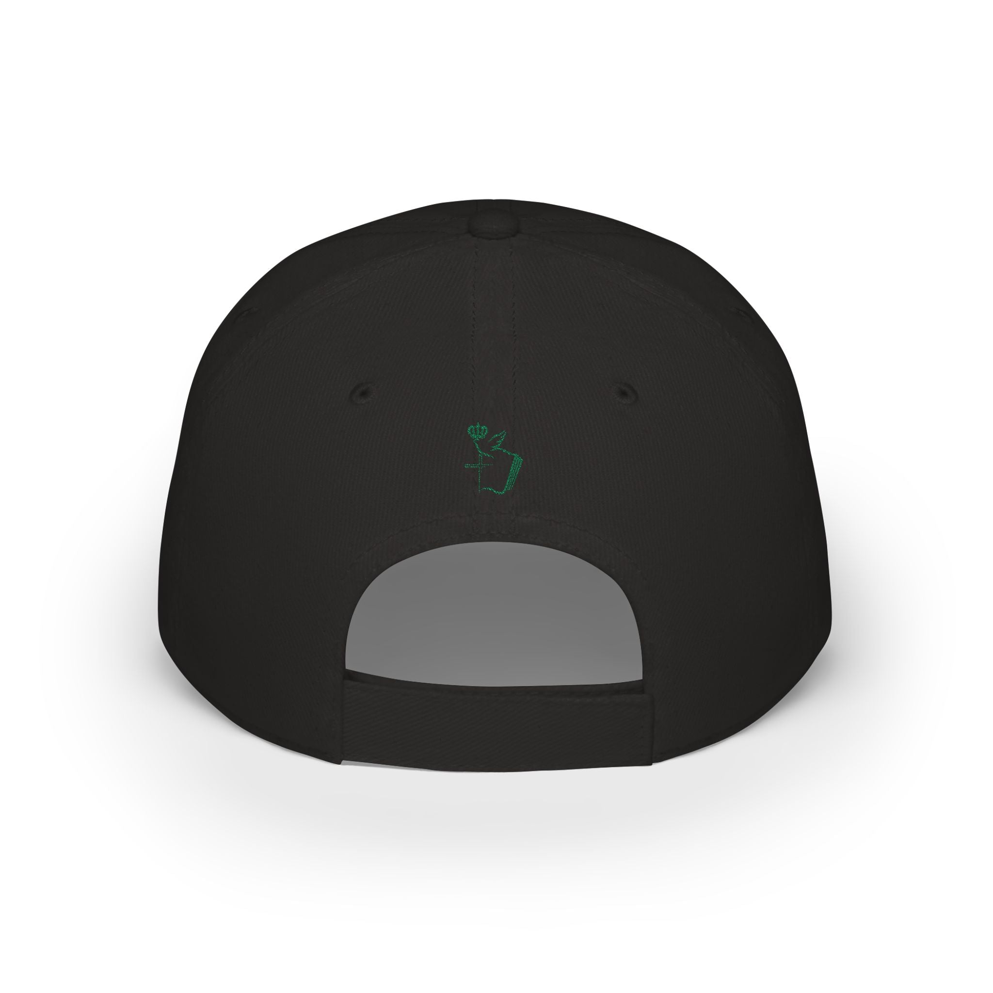 Embroidered Dove & Cross Baseball Cap — Christian Faith Low-Profile Hat