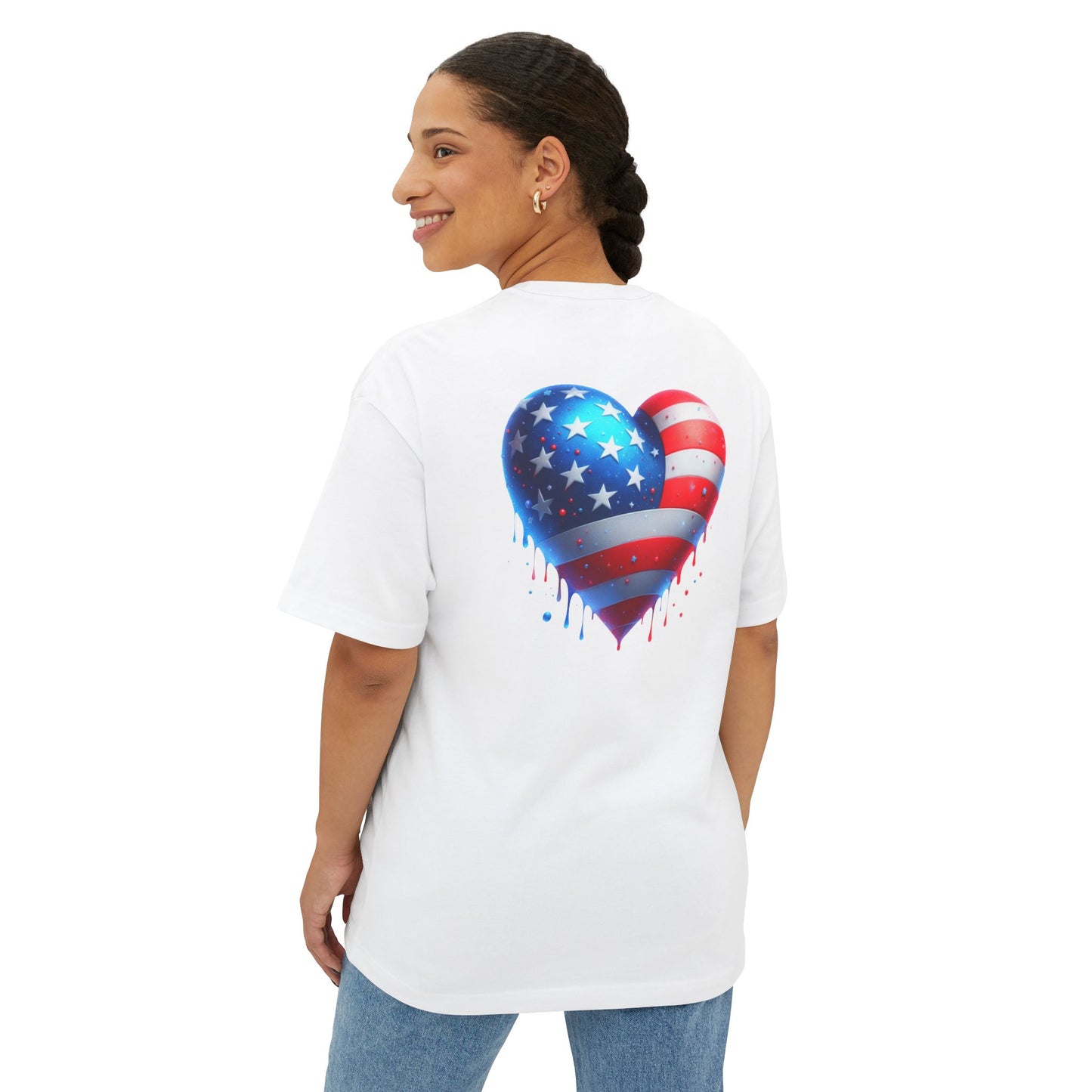 Patriotic Heart  Unisex T-Shirt