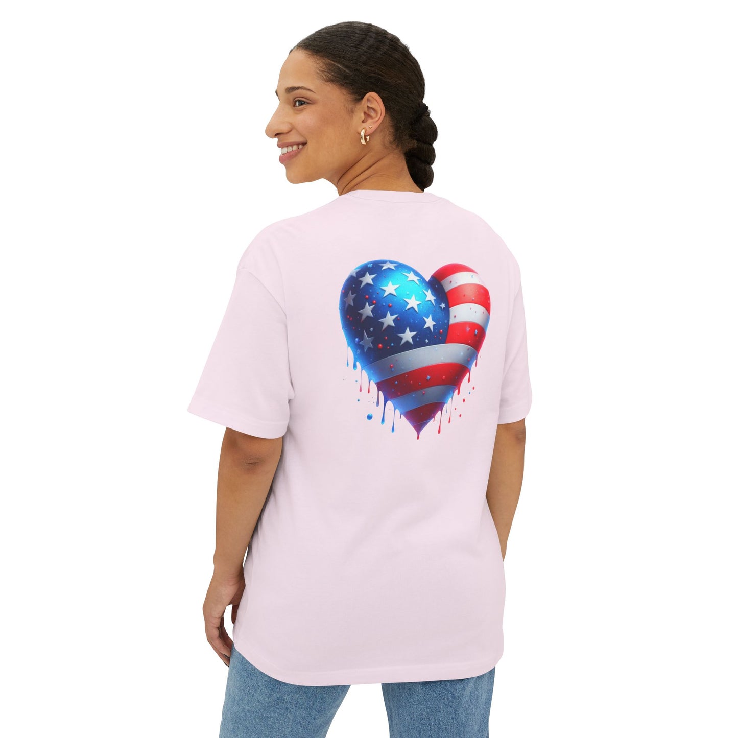 Patriotic Heart  Unisex T-Shirt