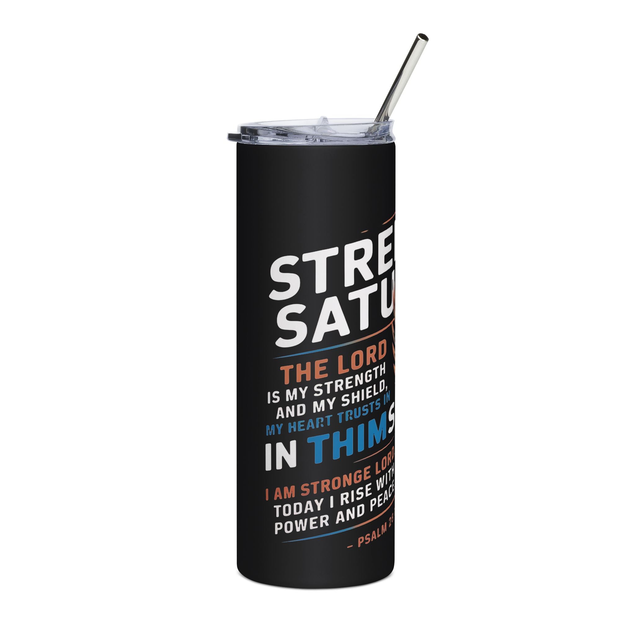 Inspirational Stainless Steel Tumbler