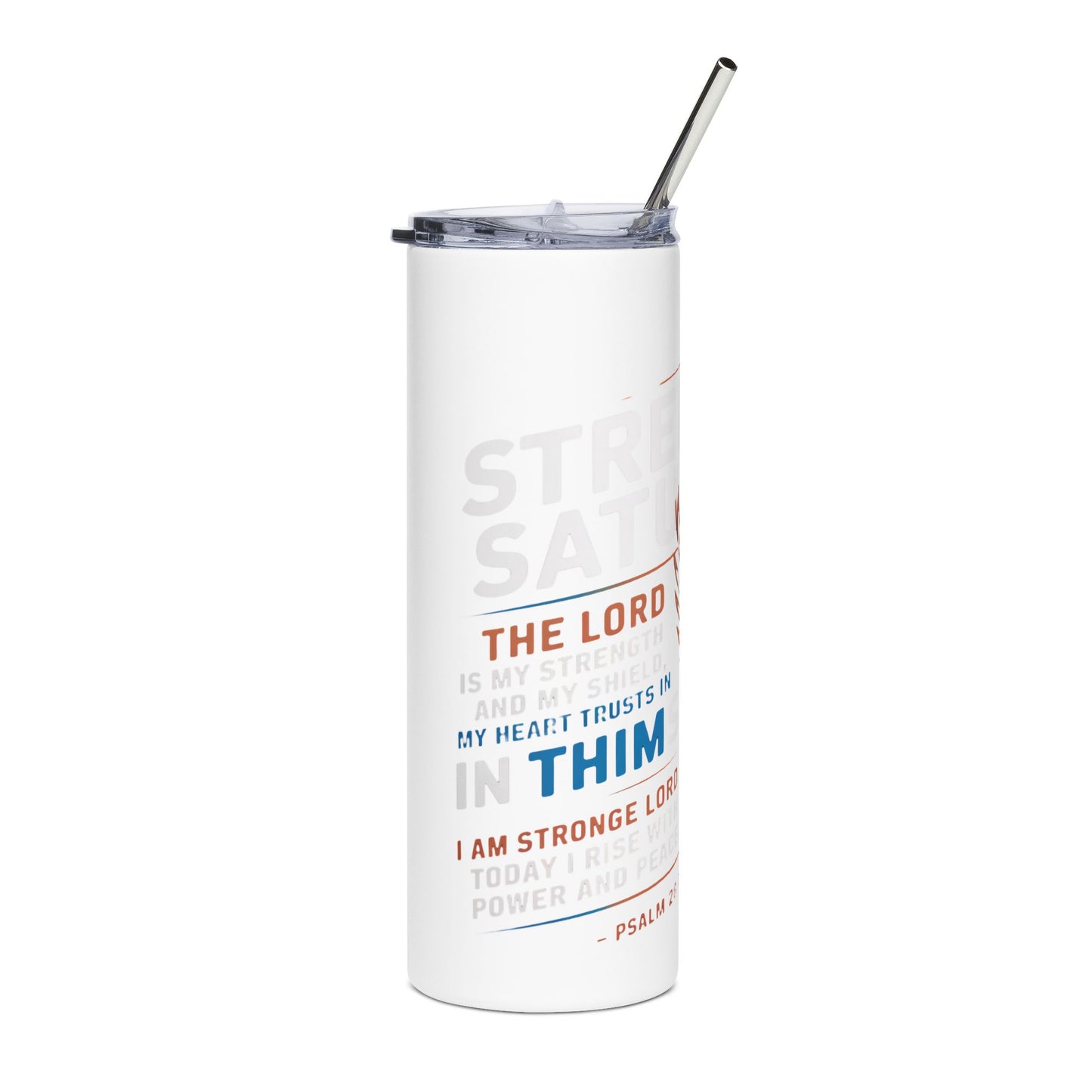 Inspirational Stainless Steel Tumbler