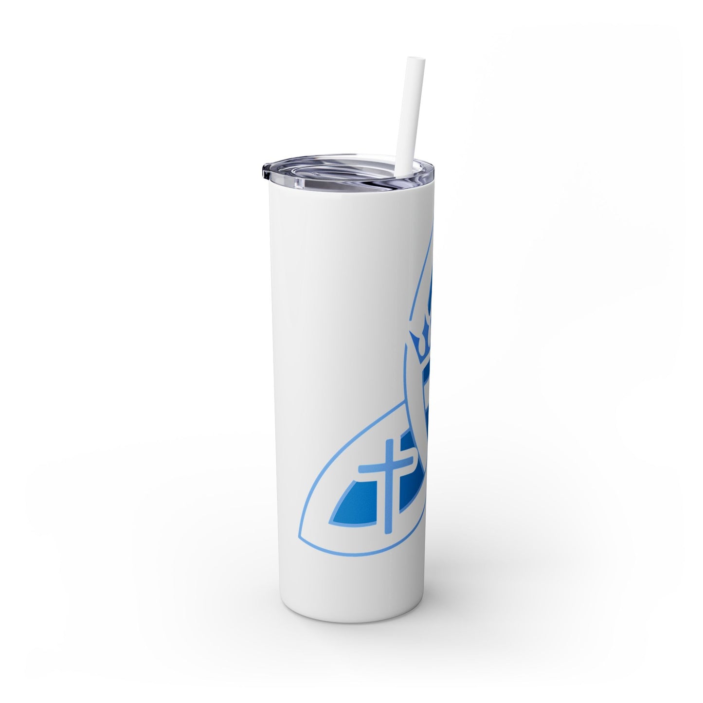Trinity Skinny Tumbler with Straw, 20oz