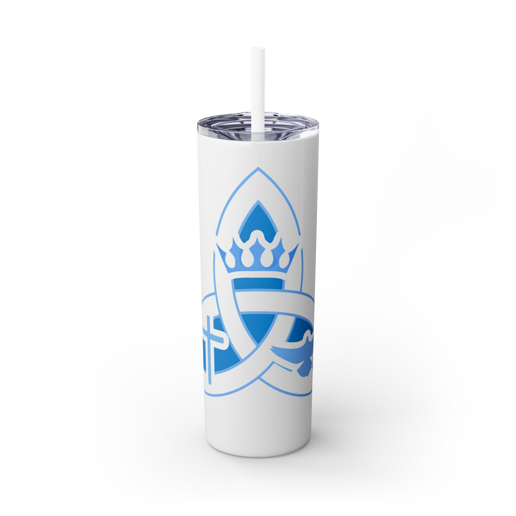 Trinity Skinny Tumbler with Straw, 20oz