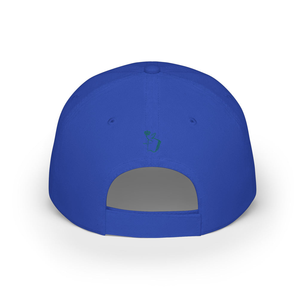 Embroidered Dove & Cross Baseball Cap — Christian Faith Low-Profile Hat