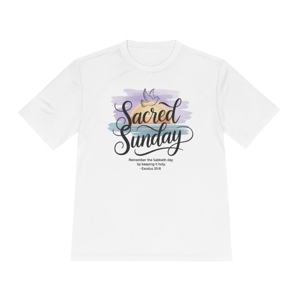 Sacred Sunday T-Shirt | Faith-Based Inspirational Apparel