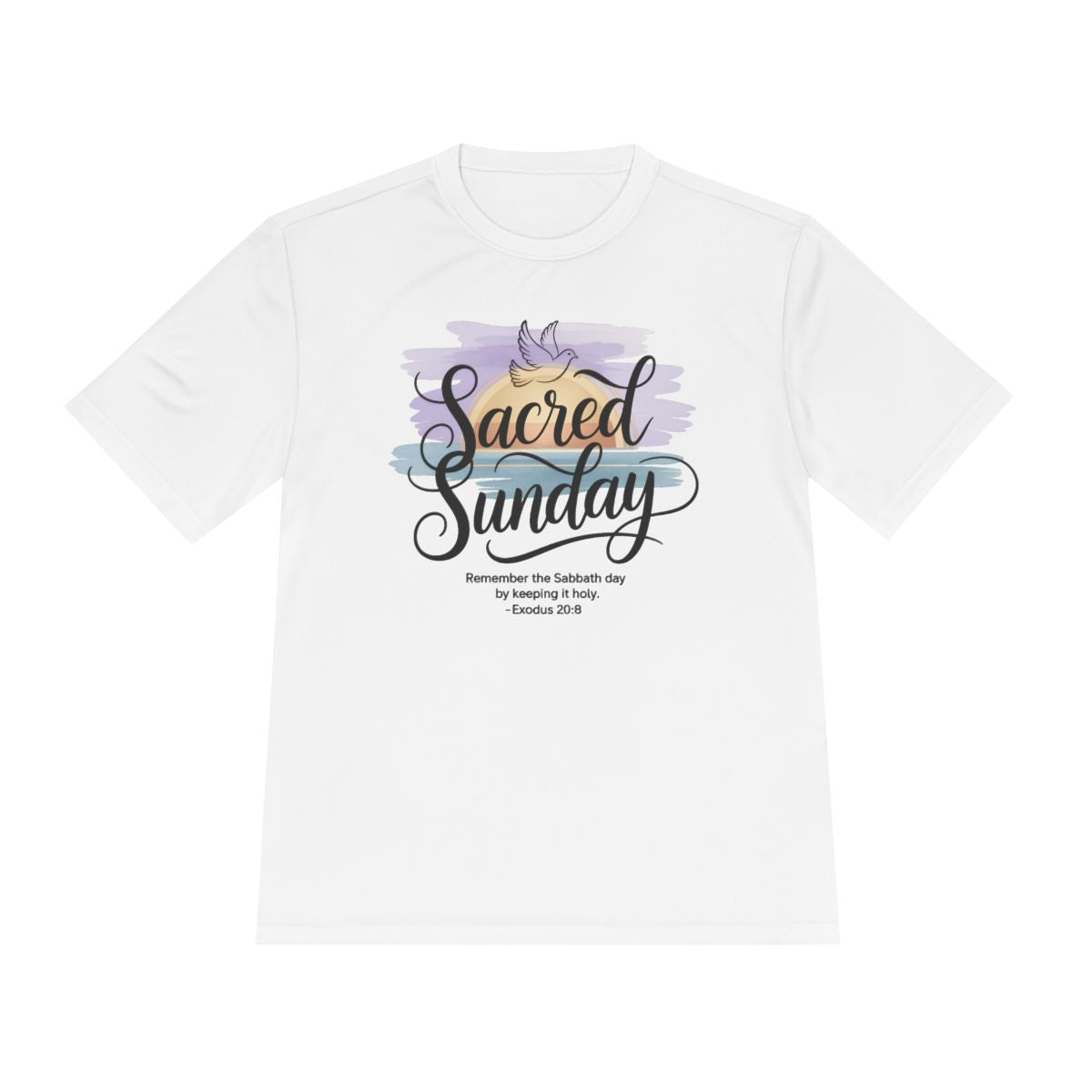 Sacred Sunday T-Shirt | Faith-Based Inspirational Apparel