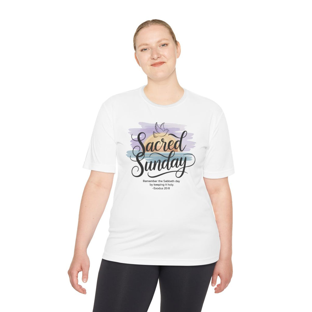 Sacred Sunday T-Shirt | Faith-Based Inspirational Apparel