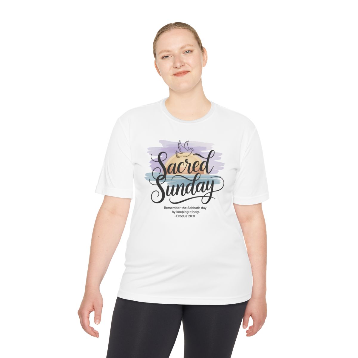 Sacred Sunday T-Shirt | Faith-Based Inspirational Apparel