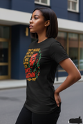 Urban woman wearing James Baldwin T-Shirt - Side